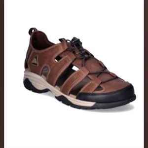 OZARK TRAIL sandals BRAND NEW size 13 COMFORT INNER SOLE closed toe BROWN